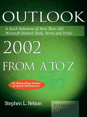 cover image of Outlook 2002 from A to Z
